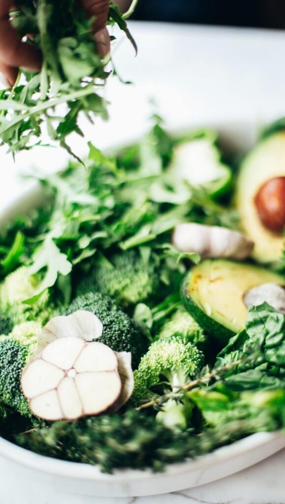 Green vegetables - good for Bones health