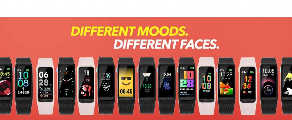 Fastrack Reflex Smart Watch 3 Band Faces
